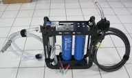 Sistema portatil de filtracion y secado de combustible para equipo agricola y construccion